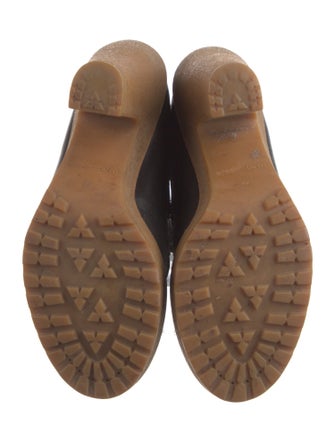 Marc Jacobs Leather Lace-Up Boots