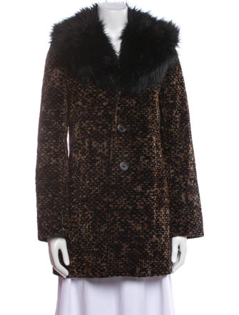 Marc Jacobs Faux Fur Jacket