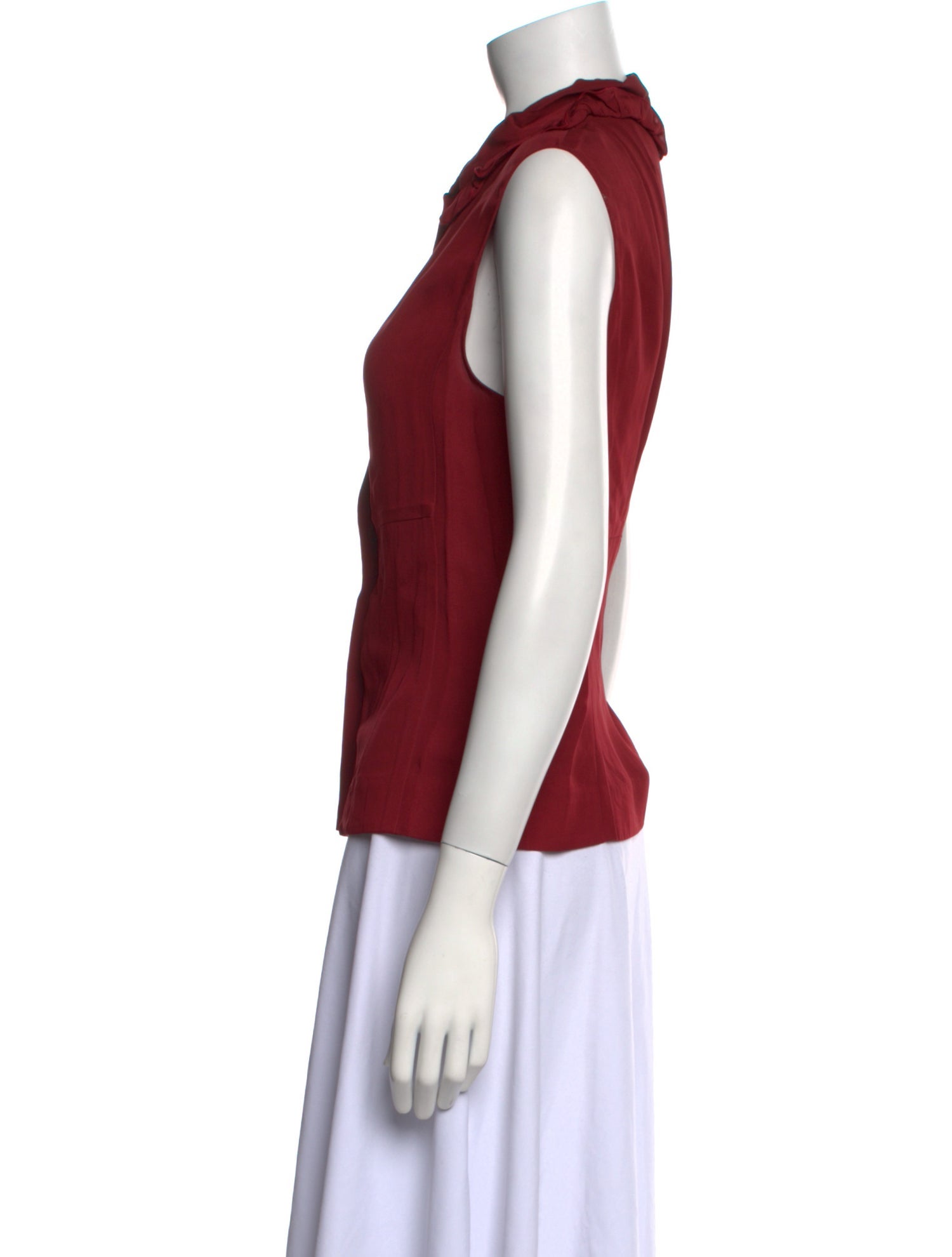 Marc Jacobs Sleeveless Button-Up Top