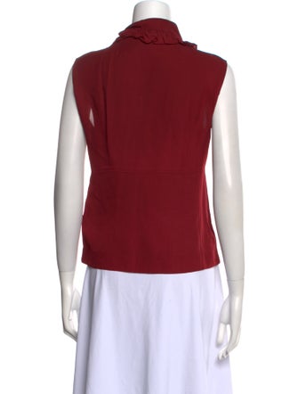 Marc Jacobs Sleeveless Button-Up Top