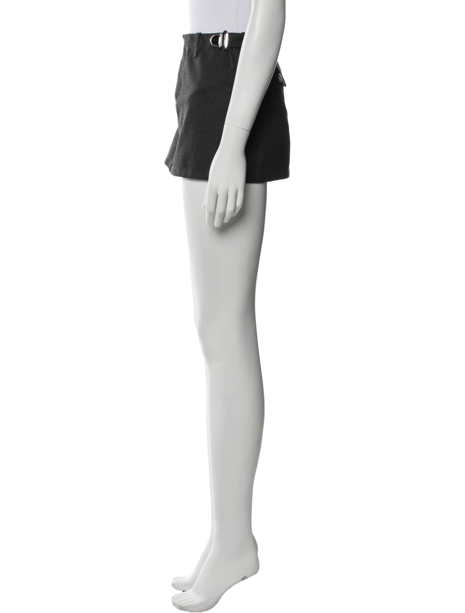 Marc Jacobs Embroidered Accent Mini Skirt