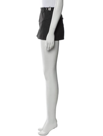 Marc Jacobs Embroidered Accent Mini Skirt