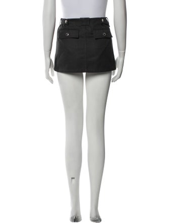 Marc Jacobs Embroidered Accent Mini Skirt