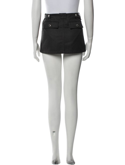 Marc Jacobs Embroidered Accent Mini Skirt