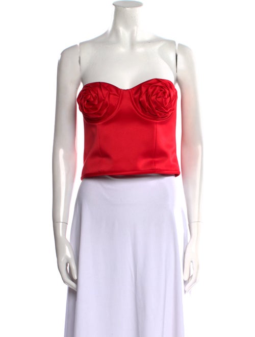 Marc Jacobs Strapless Crop Top