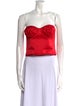 Marc Jacobs Strapless Crop Top