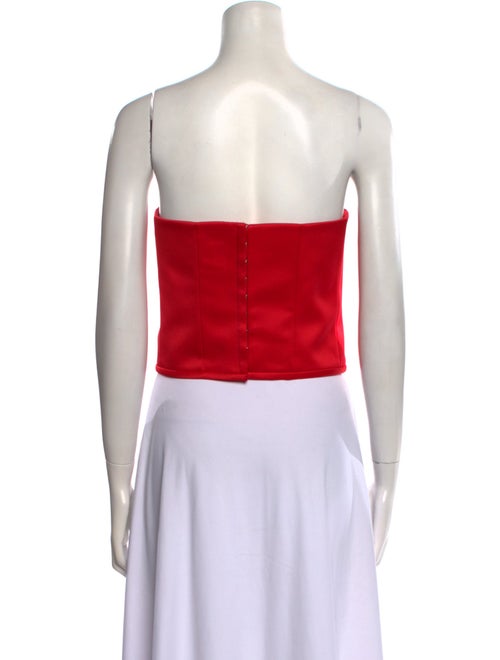 Marc Jacobs Strapless Crop Top