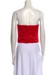 Marc Jacobs Strapless Crop Top
