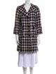 Marc Jacobs Houndstooth Print Coat