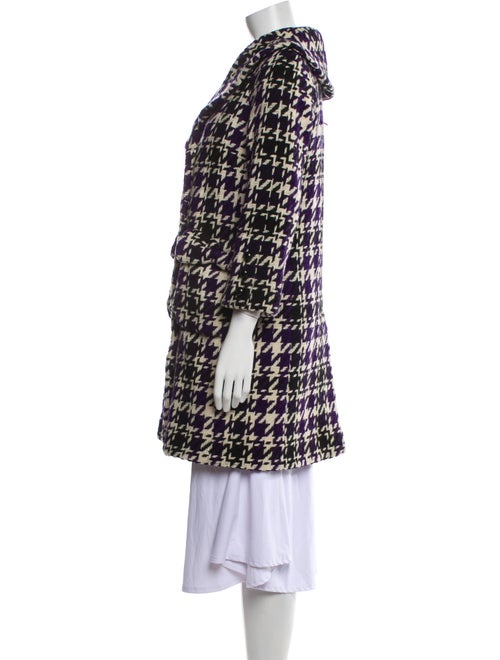 Marc Jacobs Houndstooth Print Coat