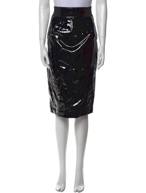 The Marc Jacobs Faux Leather Knee-Length Skirt