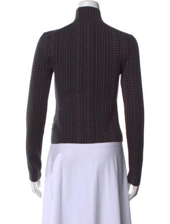 Marc Jacobs Wool Printed Crop Top