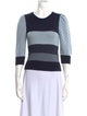 Marc Jacobs Striped Scoop Neck Sweater