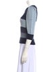 Marc Jacobs Striped Scoop Neck Sweater