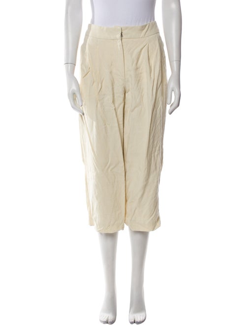 Marc Jacobs Linen Wide Leg Pants