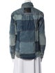 Marc Jacobs Plaid Print Denim Jacket