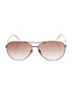 Marc Jacobs Aviator Gradient Sunglasses