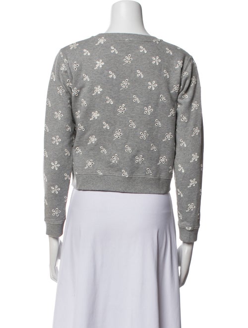 Marc Jacobs Graphic Print Crew Neck Crop Top