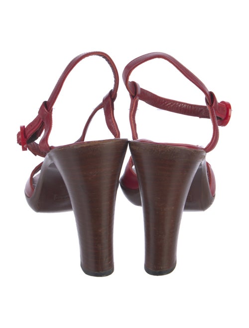 Marc Jacobs Leather Slingback Sandals