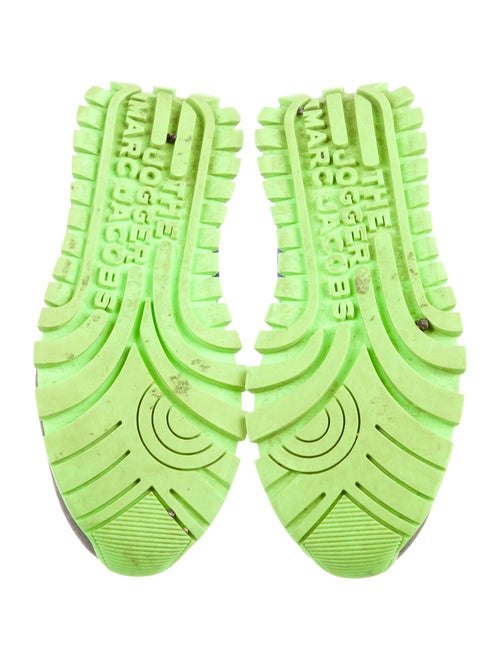 Marc Jacobs Suede Printed Athletic Sneakers