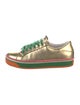 Marc Jacobs Leather Striped Sneakers