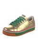 Marc Jacobs Leather Striped Sneakers