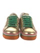 Marc Jacobs Leather Striped Sneakers