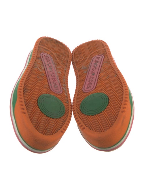 Marc Jacobs Leather Striped Sneakers