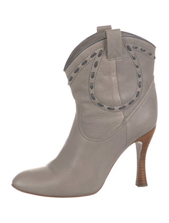Marc Jacobs Leather Western Boots