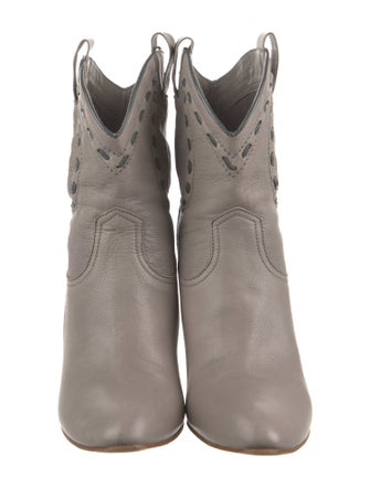 Marc Jacobs Leather Western Boots