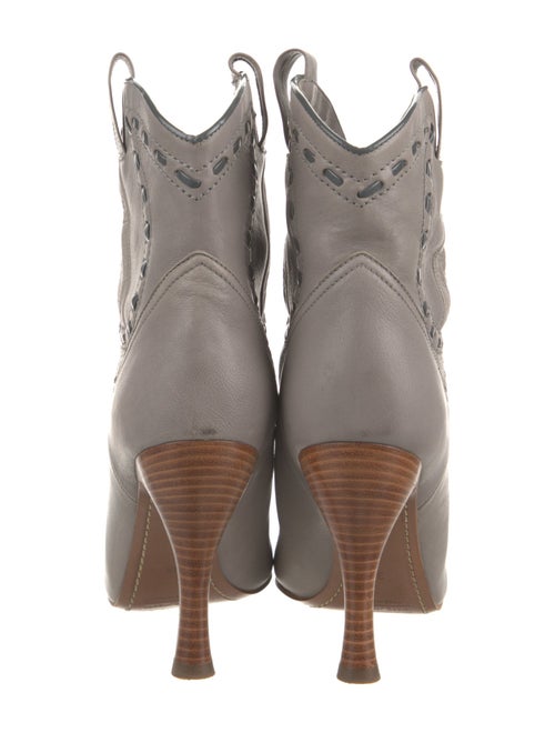 Marc Jacobs Leather Western Boots