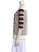 Marc Jacobs Striped Bateau Neckline Blouse