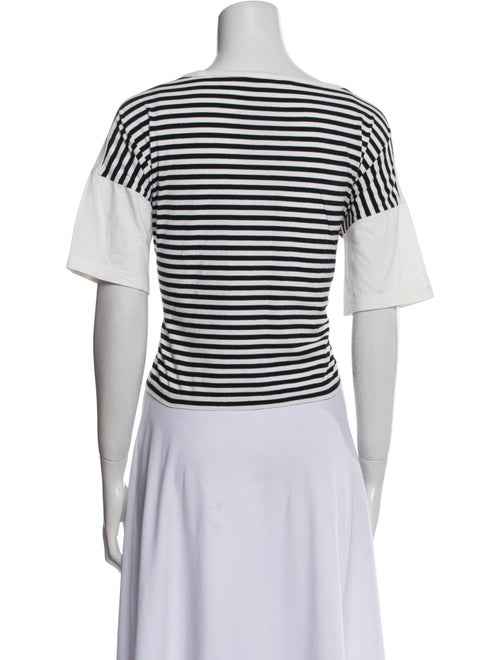 Marc Jacobs Graphic Print Bateau Neckline T-Shirt
