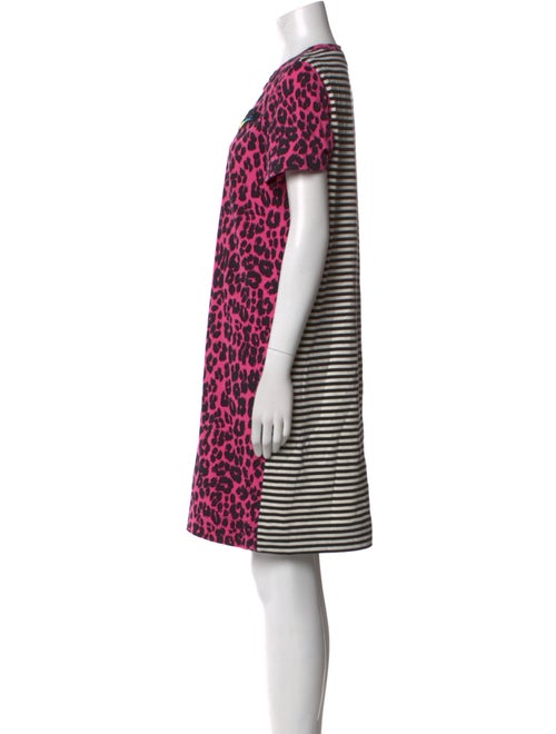 Marc Jacobs Animal Print Mini Dress