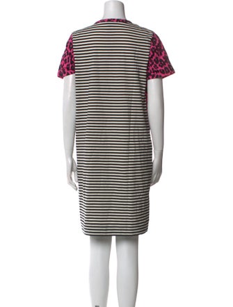 Marc Jacobs Animal Print Mini Dress