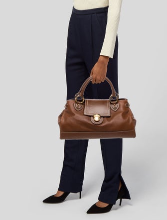 Marc Jacobs Leather Top Handle Bag