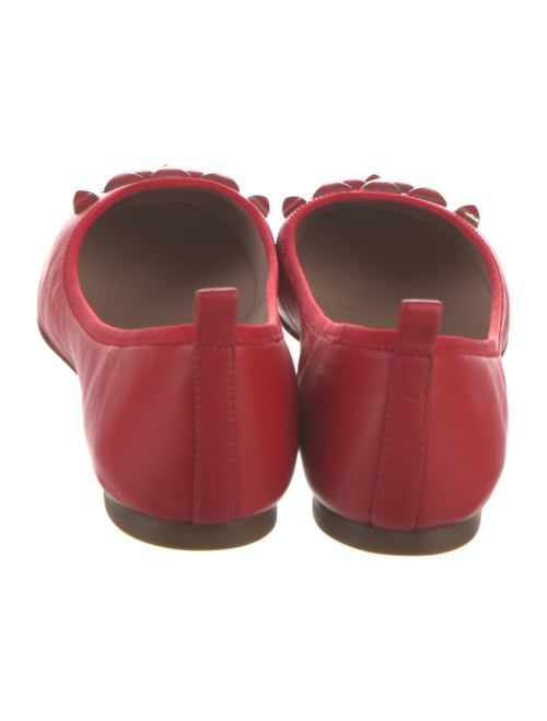 Marc Jacobs Leather Studded Accents Ballet Flats