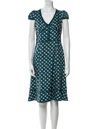 Marc Jacobs Silk Knee-Length Dress