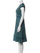 Marc Jacobs Silk Knee-Length Dress