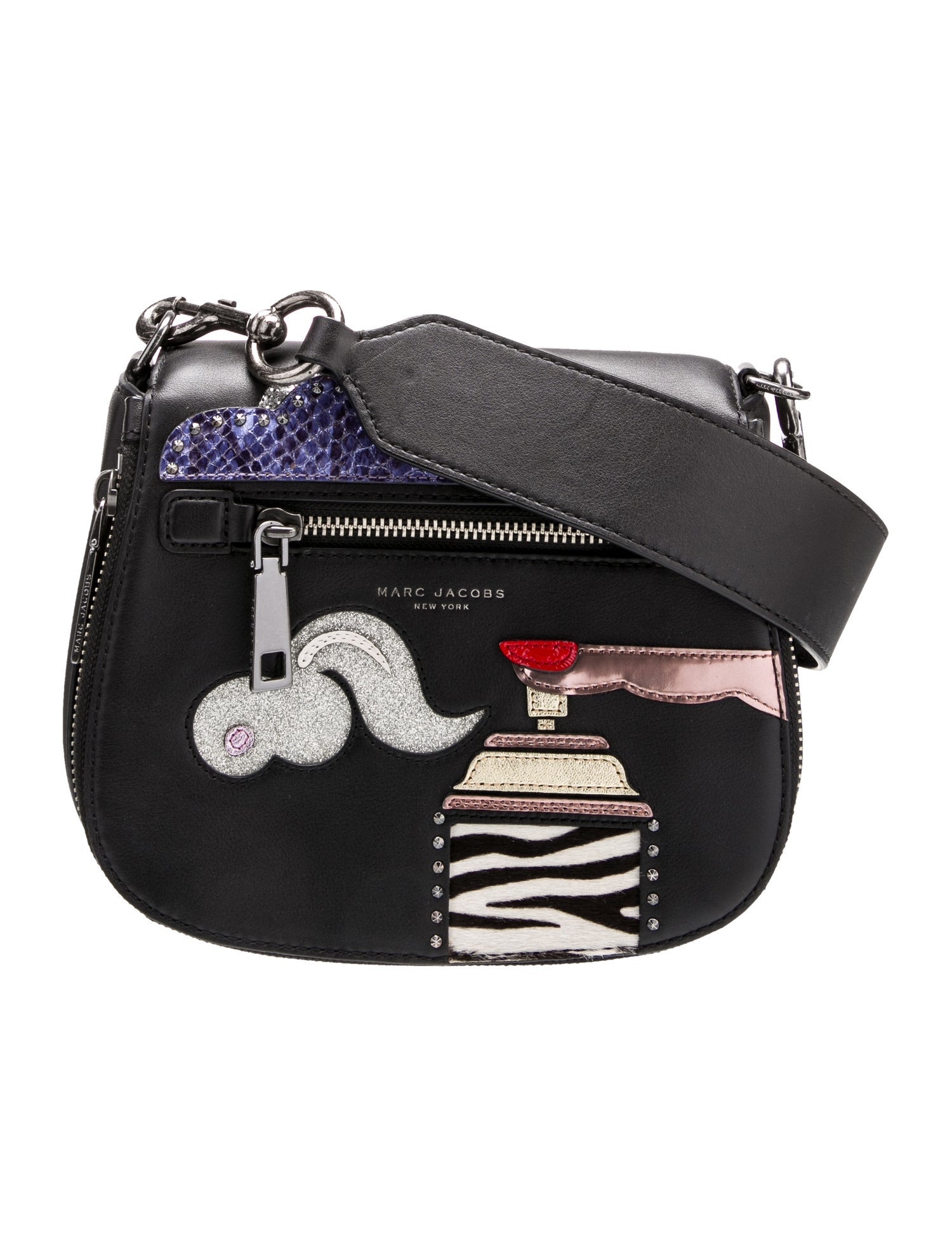 Marc Jacobs Leather Messenger Bag