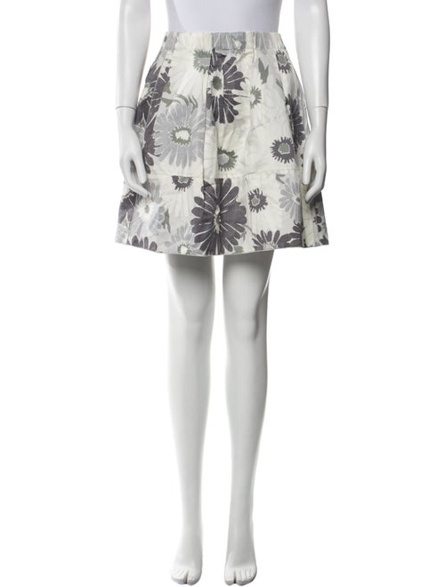 Marc Jacobs Floral Print Mini Skirt