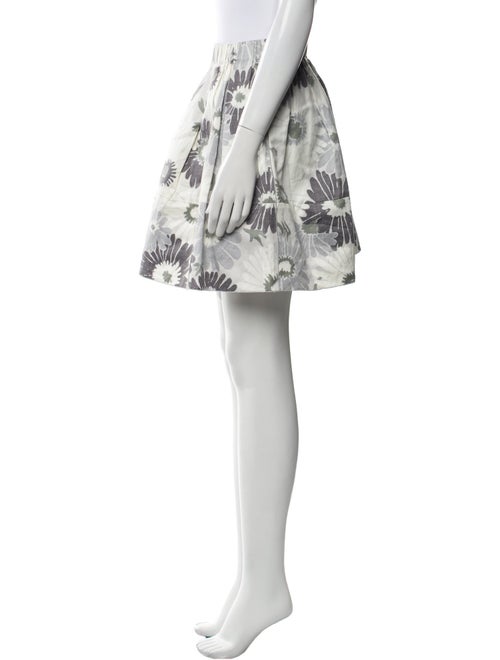 Marc Jacobs Floral Print Mini Skirt