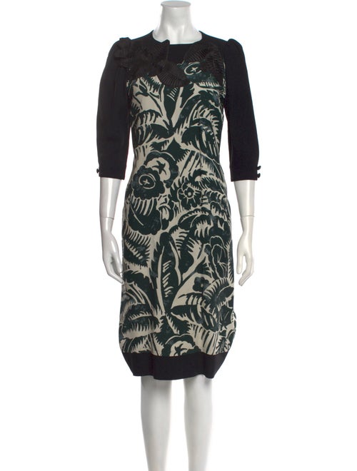 Marc Jacobs Printed Knee-Length Dress