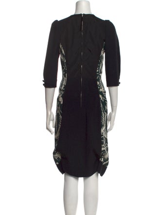 Marc Jacobs Printed Knee-Length Dress