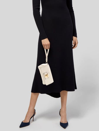 Marc Jacobs Leather Clutch