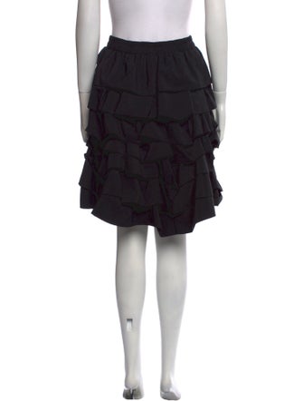 Marc Jacobs Ruffle Embellishment Knee-Length Skirt