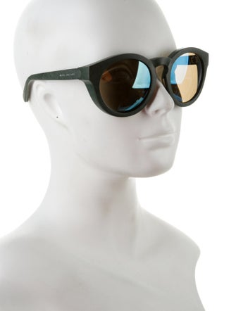 Marc Jacobs Round Mirrored Sunglasses
