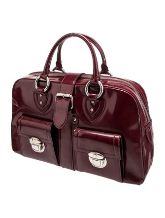 Marc Jacobs Patent Leather Top Handle Bag