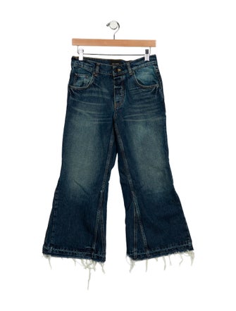 Marc Jacobs Mid-Rise Wide Leg Jeans