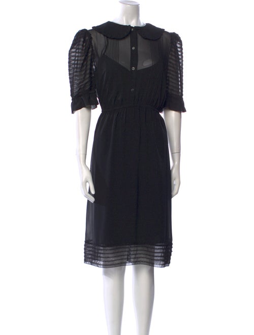 Marc Jacobs Crew Neck Midi Length Dress